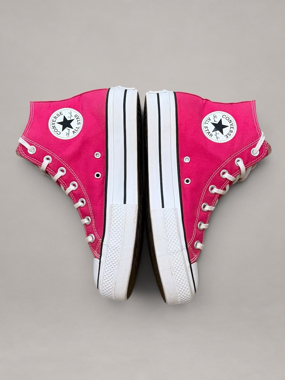 Converse Chuck Taylor All Star Lift Platform Cerise Pink Women’s 9 - Picture 8 of 15